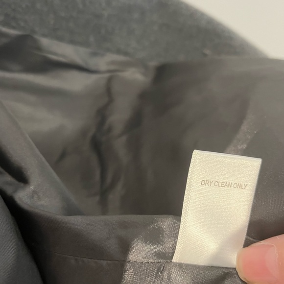 Chadwick’s Gray Blazer Jacket Size 14 P Wool Blend Professional Business Wear - Picture 10 of 10